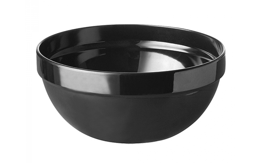 Melaminschüssel schwarz 25cl